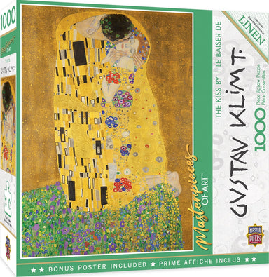 The Kiss 1000 Piece Gustav Klimt Puzzle    