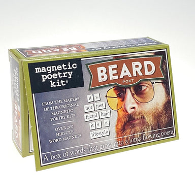 Magnetic Poetry Beard Poet    