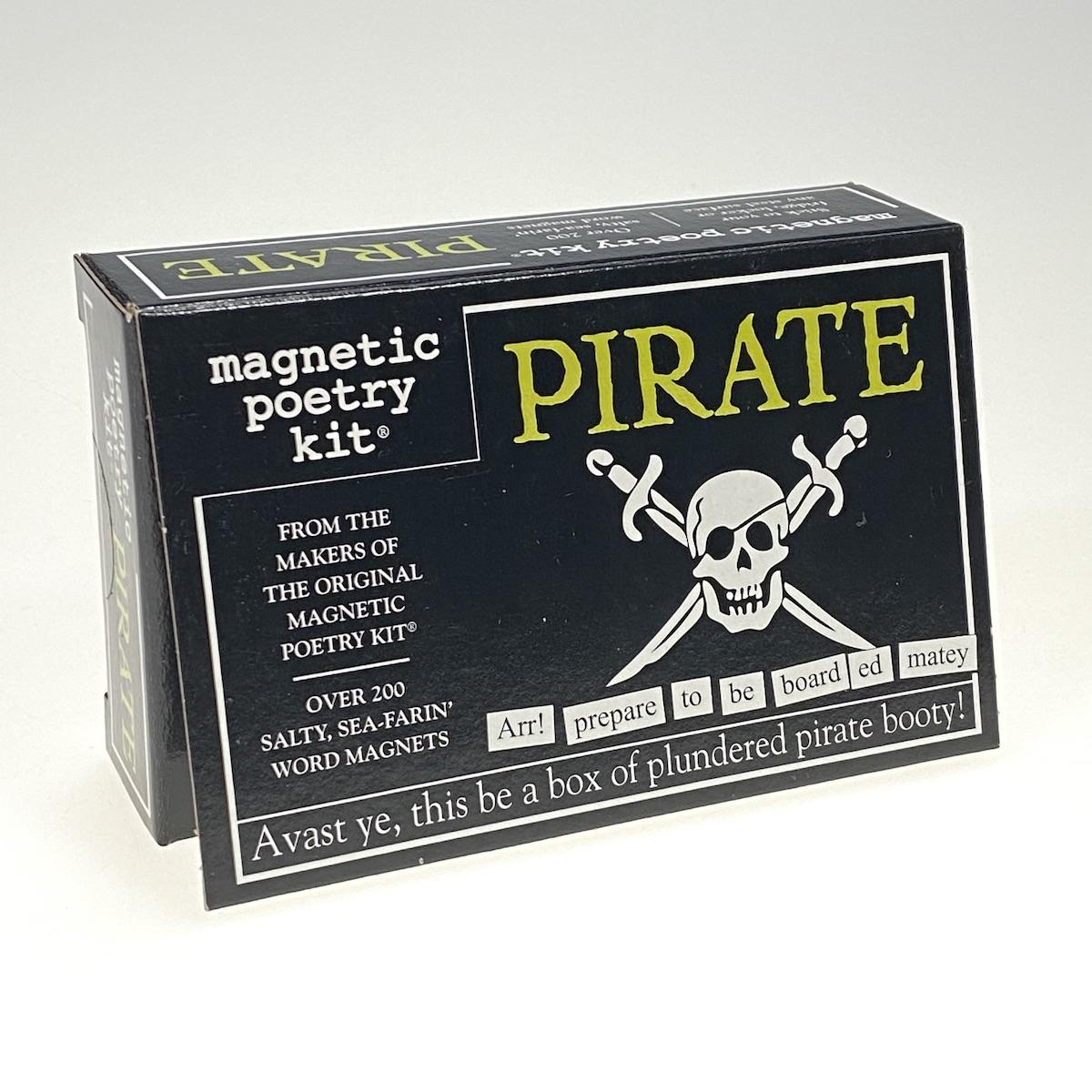 Magnetic Poetry - Pirate    