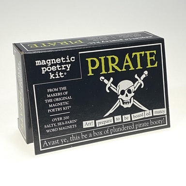 Magnetic Poetry - Pirate    