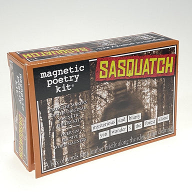 Magnetic Poetry - Sasquatch    