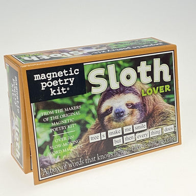Magnetic Poetry - Sloth Lover    