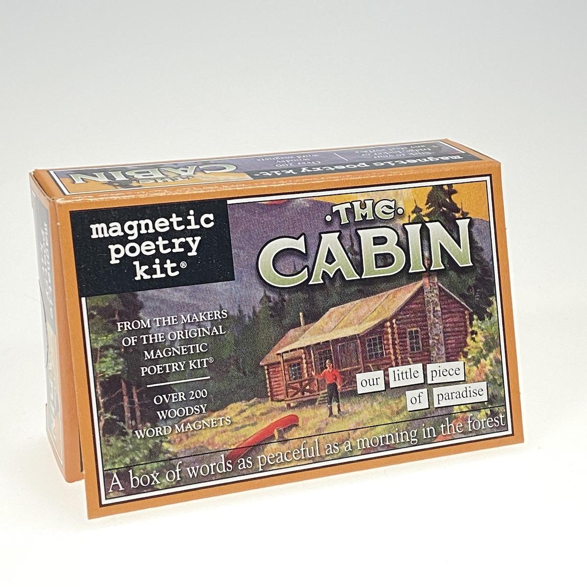 Magnetic Poetry The Cabin    
