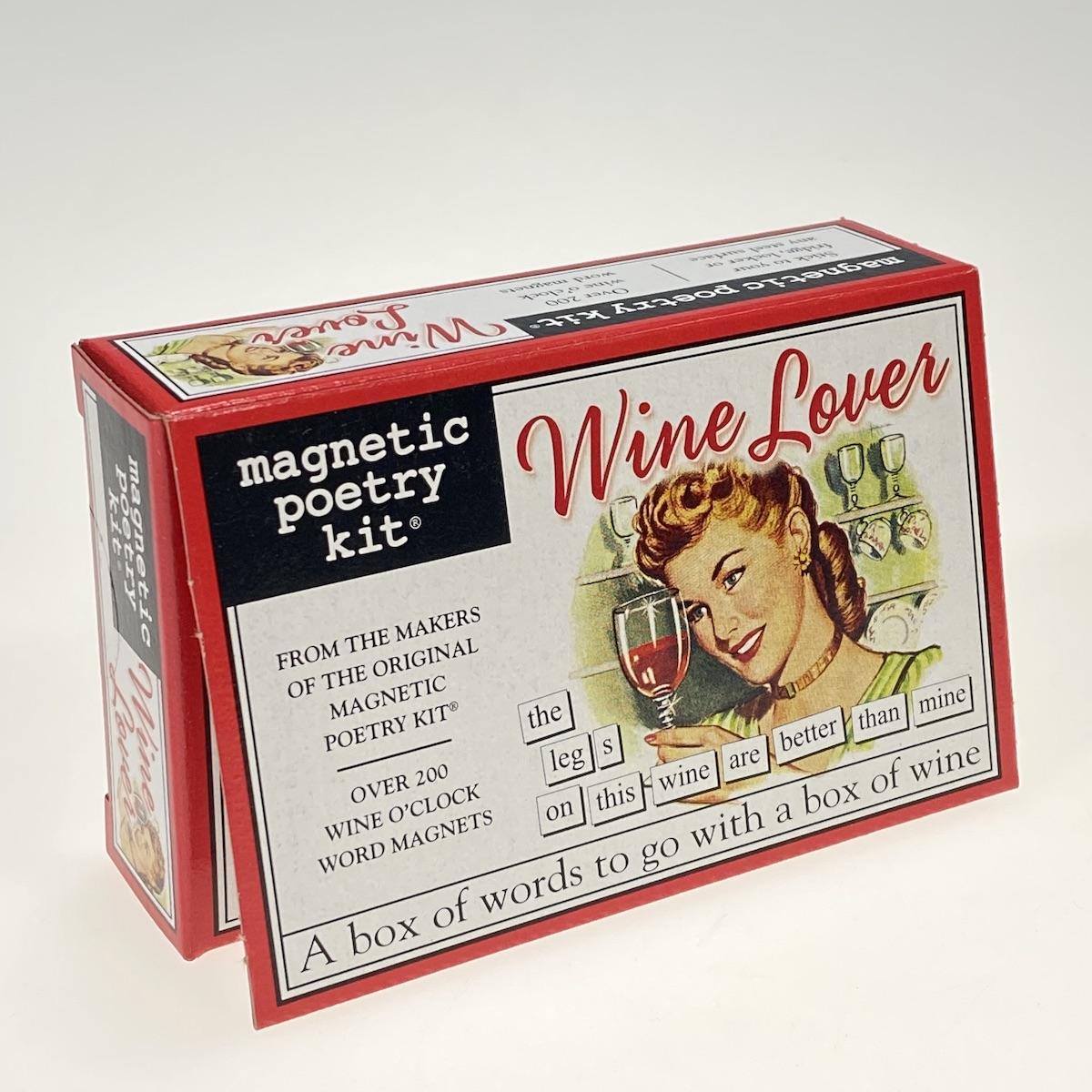 Magnetic Poetry Wine Lover    