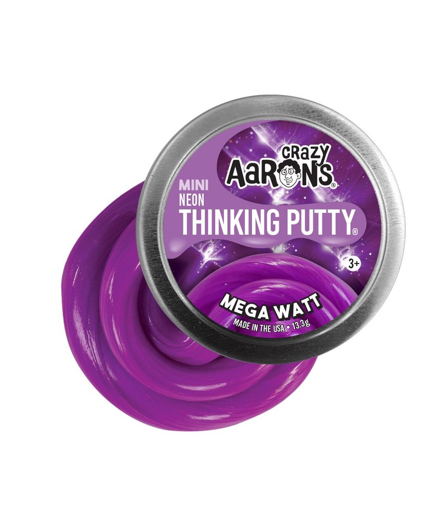 Crazy Aaron's Mega Watt - Mini Neon Thinking Putty    