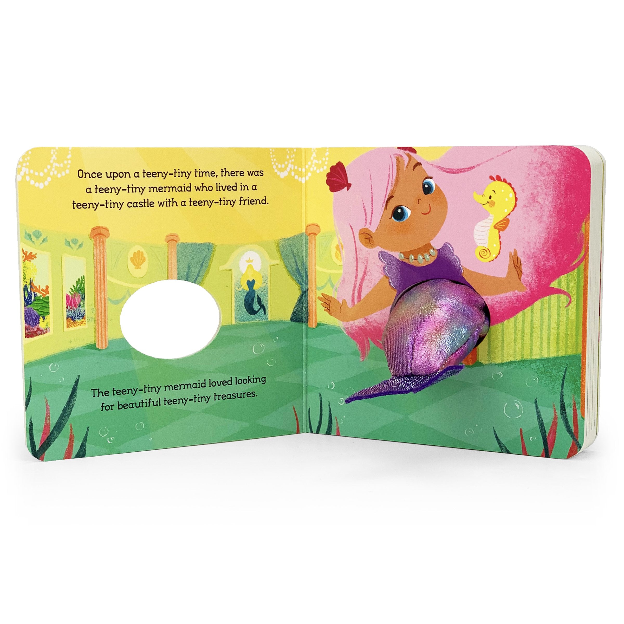 Teeny-Tiny Mermaid - Finger Puppet Book    