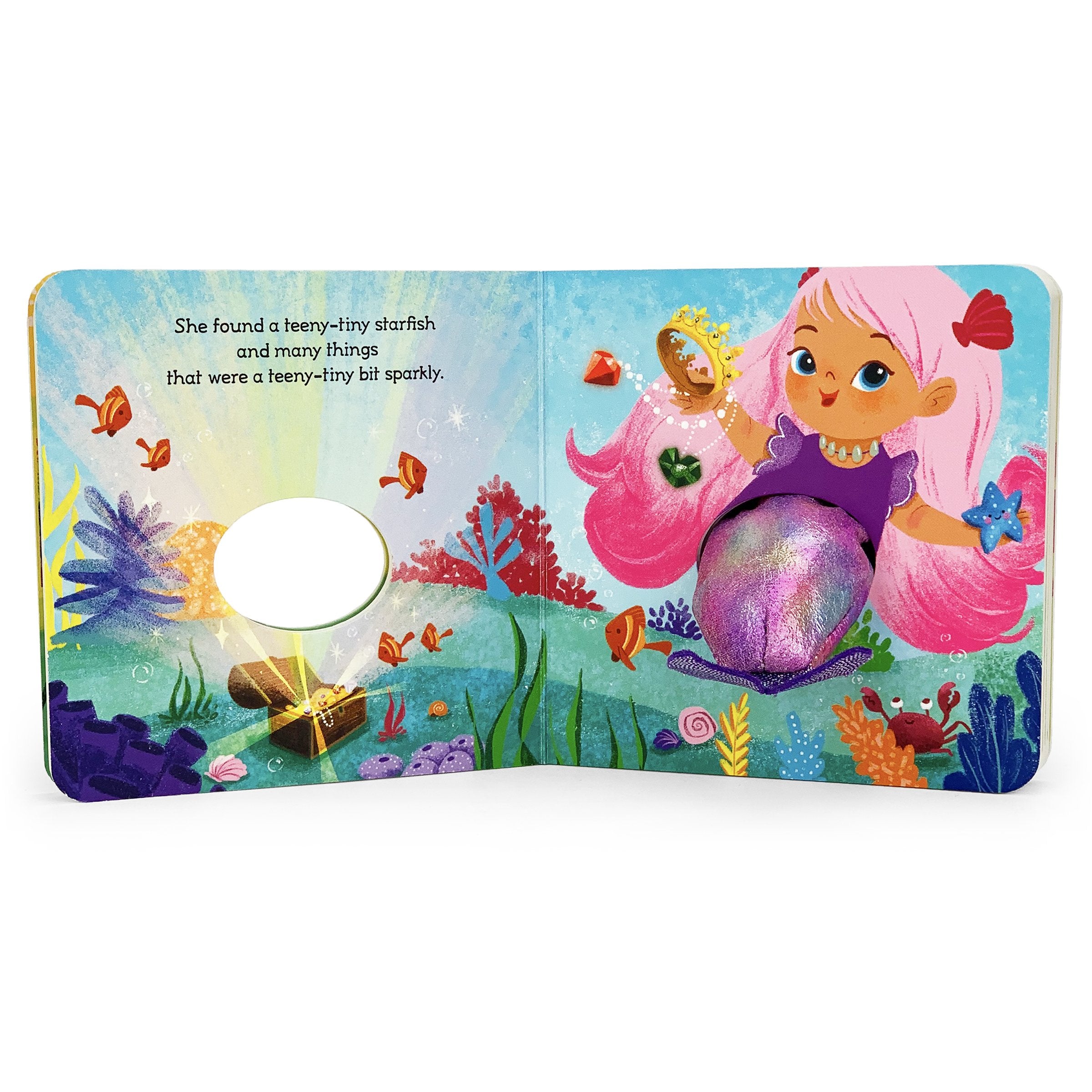 Teeny-Tiny Mermaid - Finger Puppet Book    