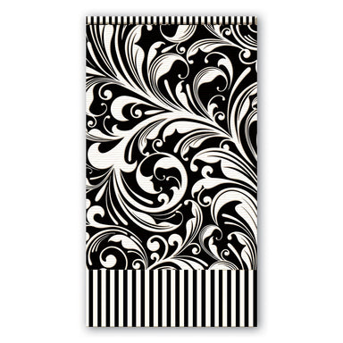 Black Florentine - Hostess Napkins    