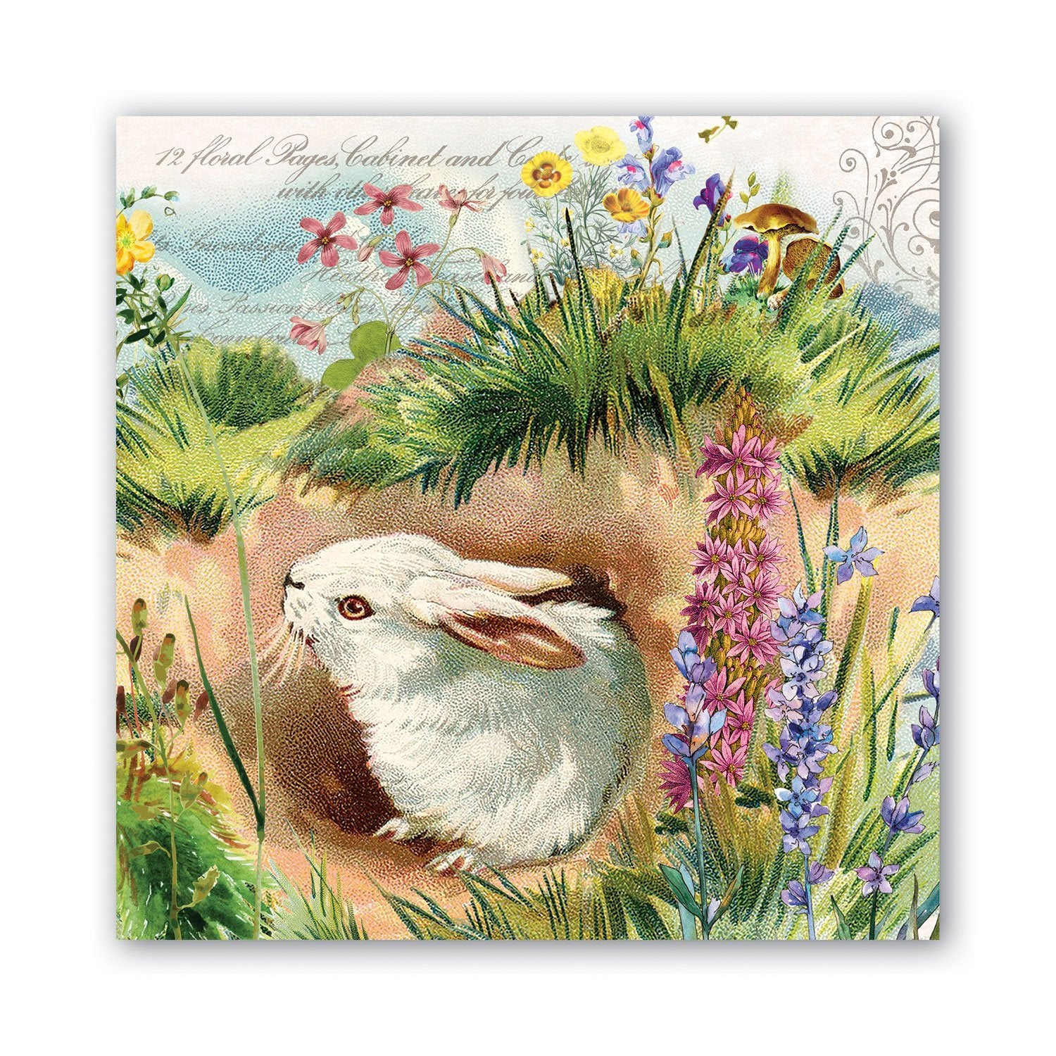 Bunny Hollow - Luncheon Napkin    