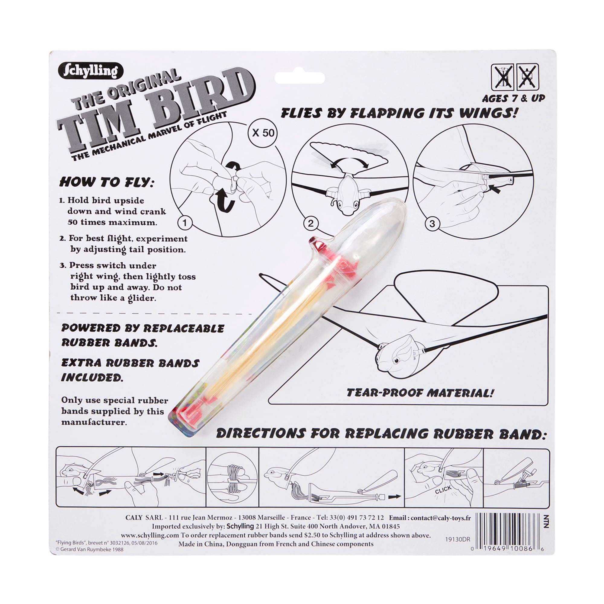 The Original Tim Bird - Mechanical Marvel of Flight    