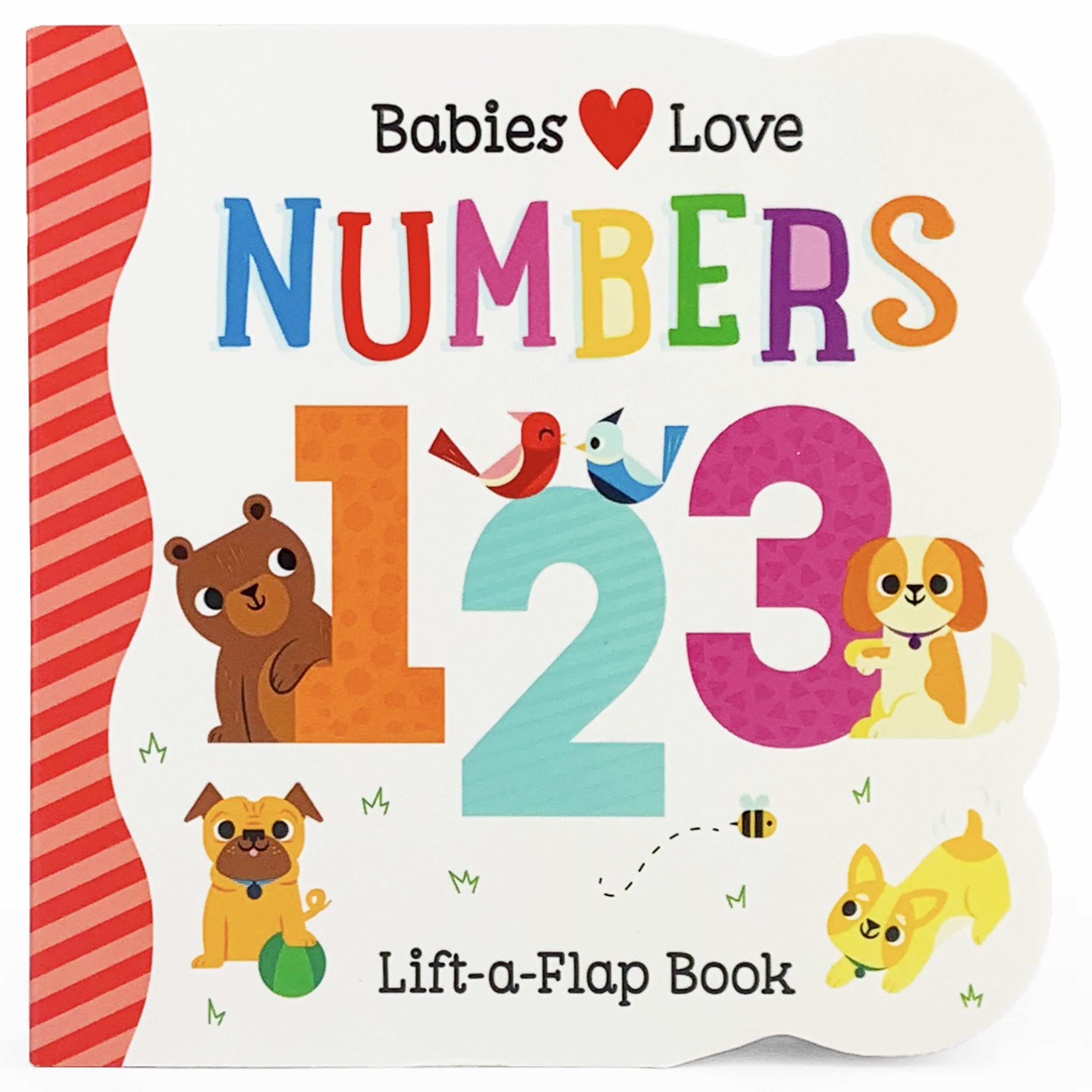 Babies Love Numbers - Lift A Flap Book    