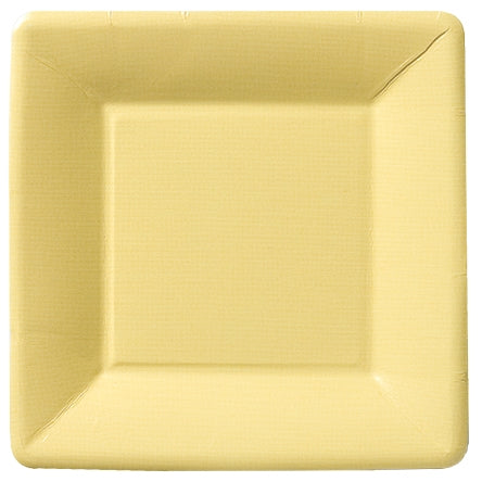 Yellow Classic Linen - Salad or Dessert Plates    