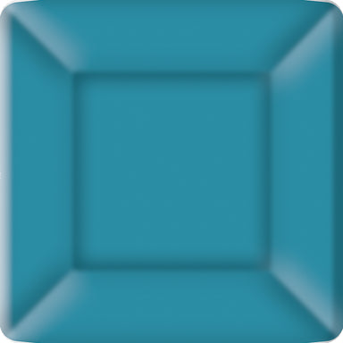 On Ice Classic Square Dinner Plate    