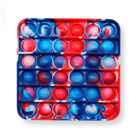 Pop Fidgety - Tie-Dye Square RED   BIH72211