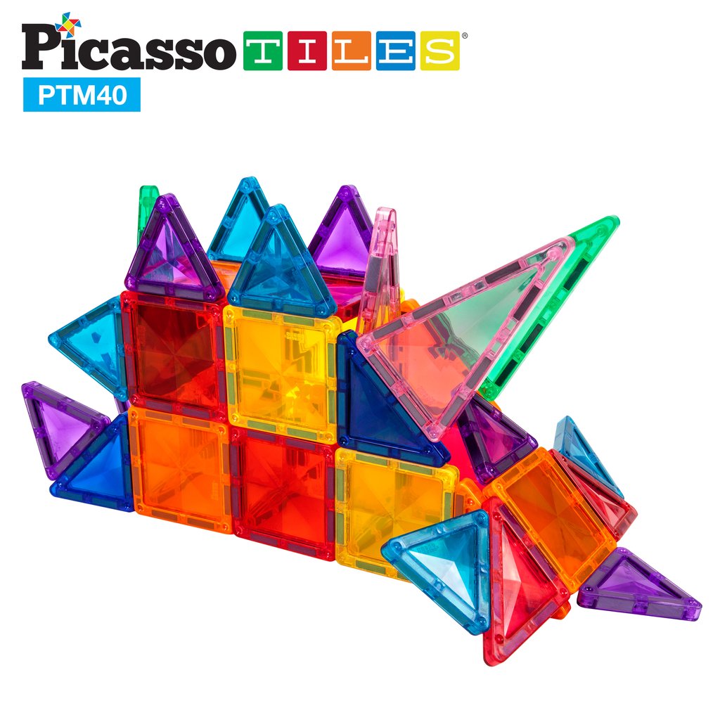 Picasso Tiles - 40 Piece Mini Diamond Series    