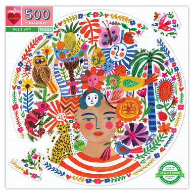 Positivity 500 Piece Round Puzzle    