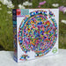 Triangle Pattern 500 Piece Round Puzzle    
