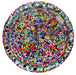 Triangle Pattern 500 Piece Round Puzzle    