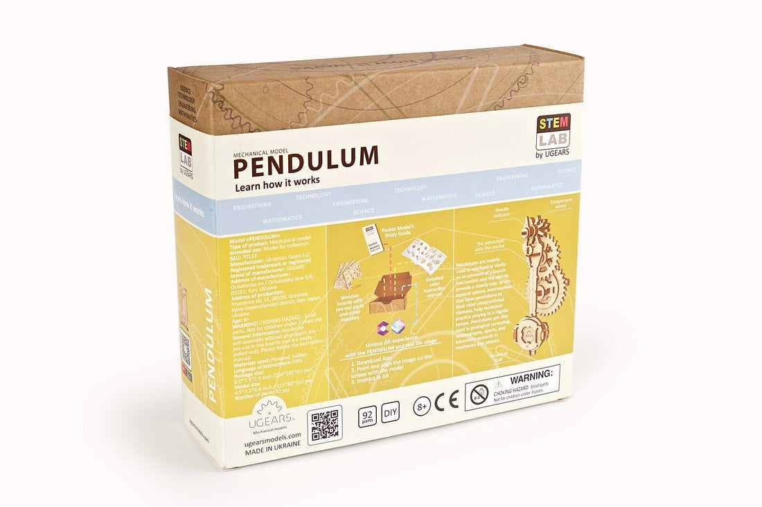 UGears STEM Lab - Pendulum    