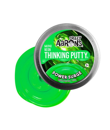 Crazy Aaron's Power Surge - Mini Neon Thinking Putty    