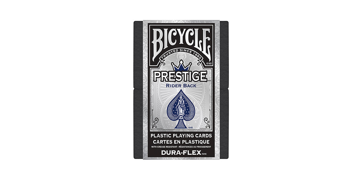 Bicycle Prestige Plastic Playing Cards - Red or Blue    