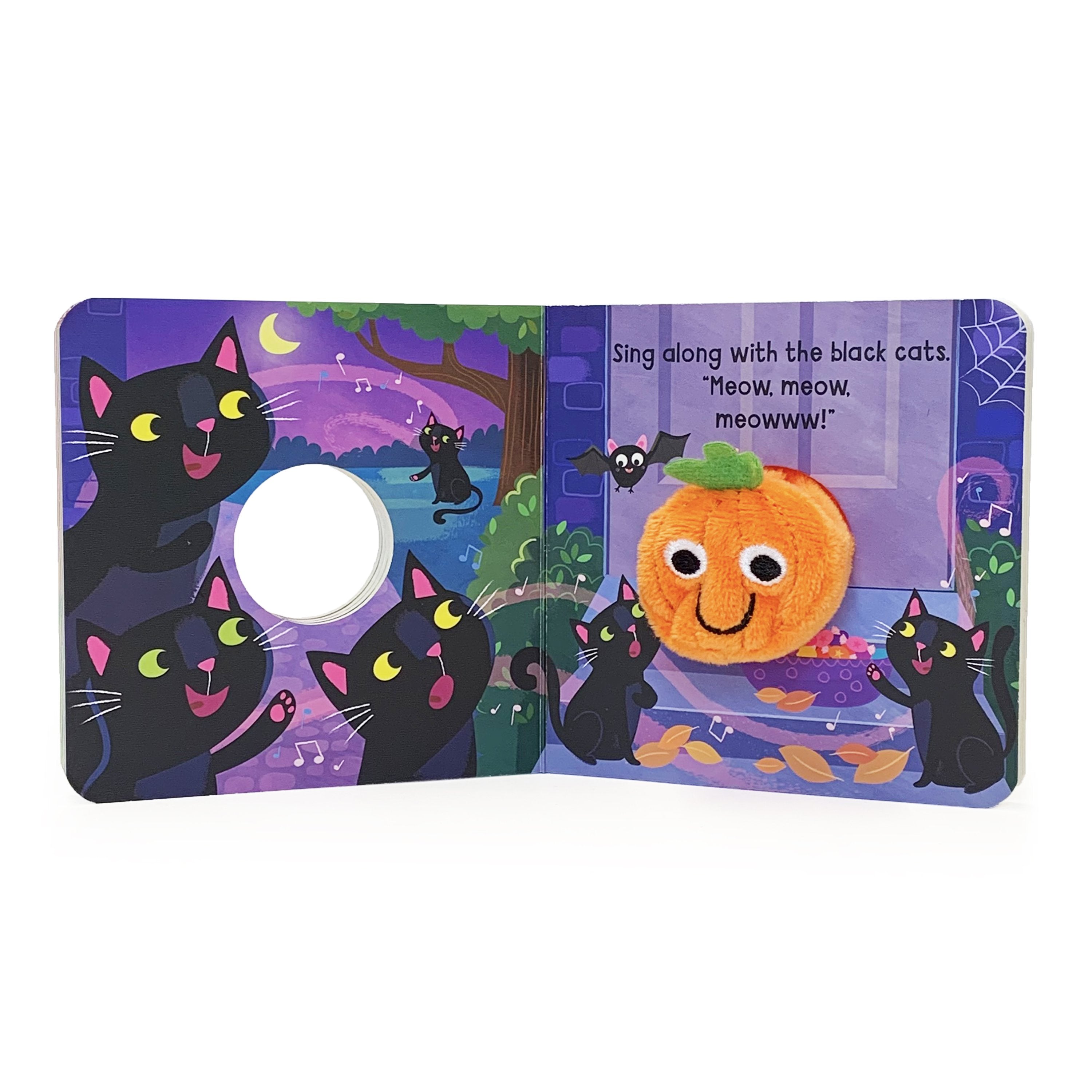 Trick Or Treat Little Pumpkin - Finger Puppet Book    