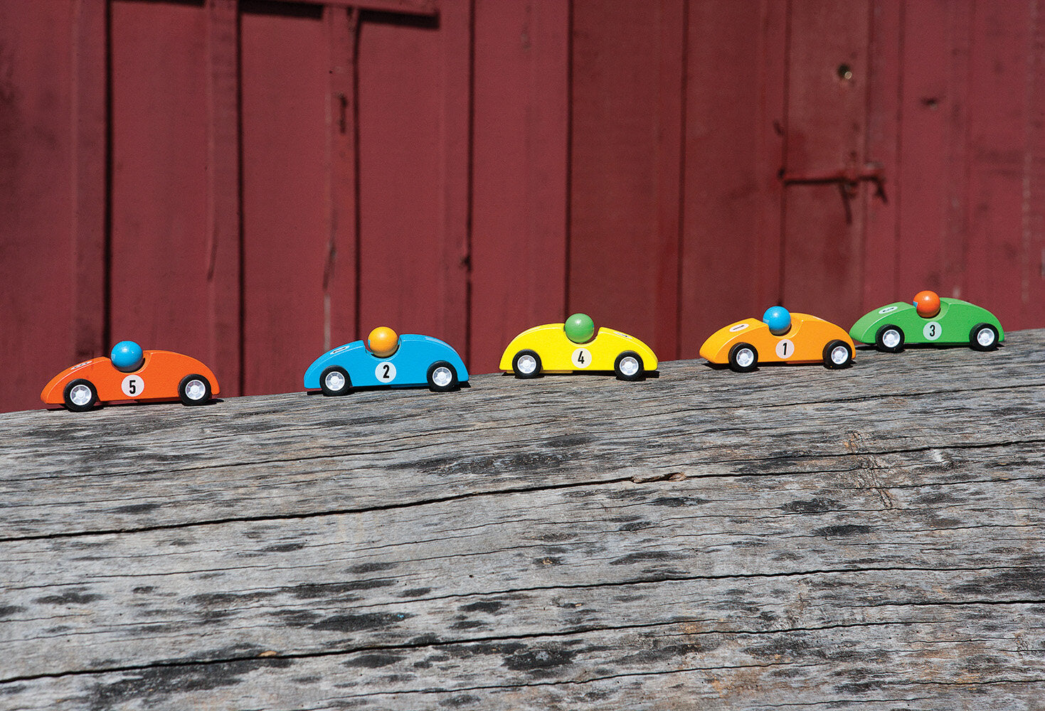 Pull Back Race Cars - Red, Orange, Yellow, Green, or Blue    