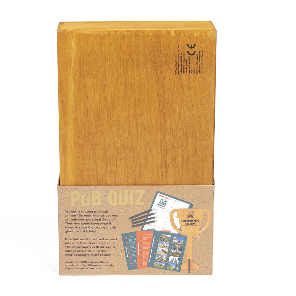 The Big Pub Quiz Trivia Game    