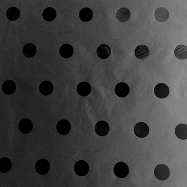 Tissue Paper - Black on Black Dots    