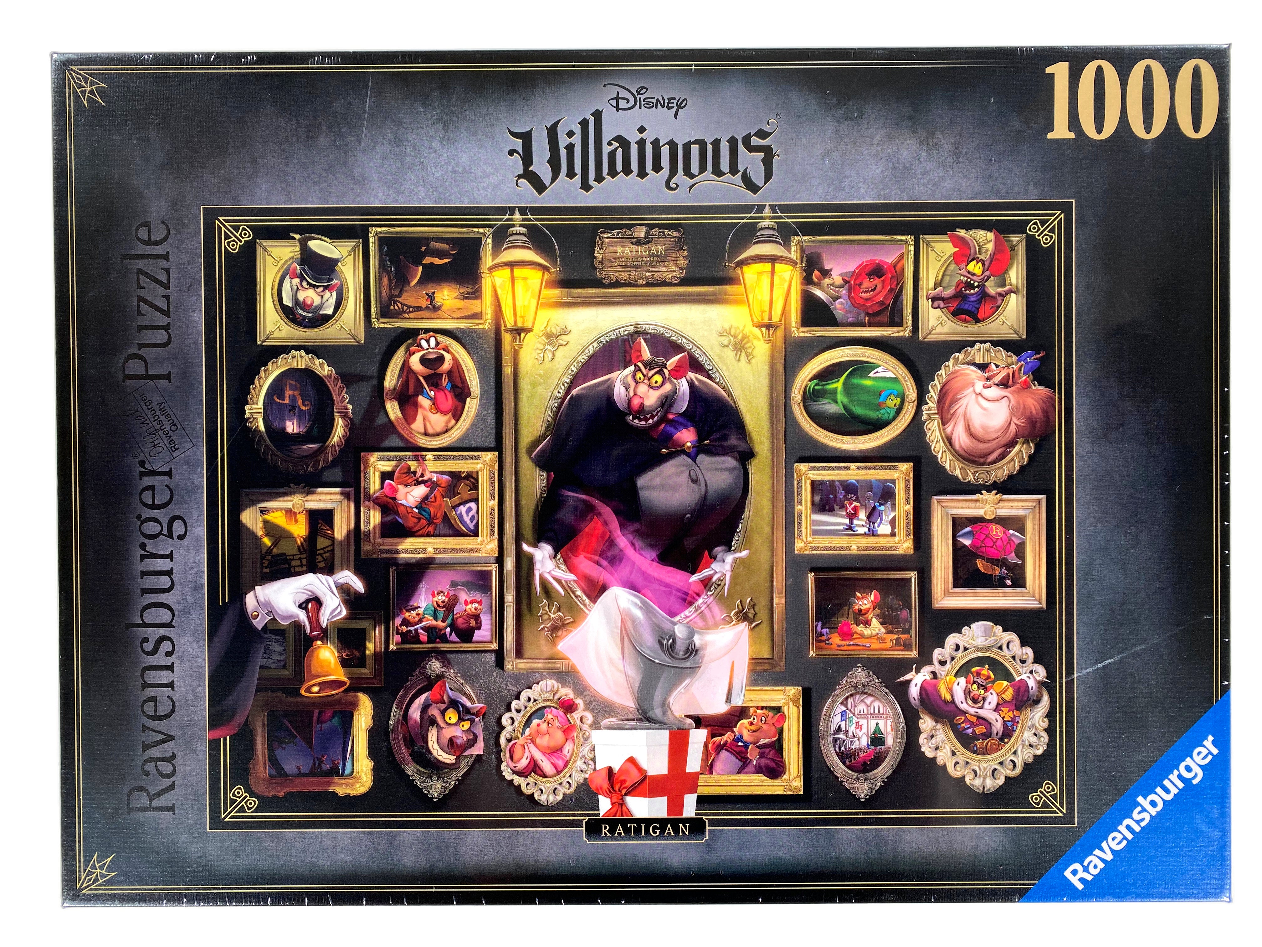 Disney Villainous: Ratigan 1000 Piece Puzzle