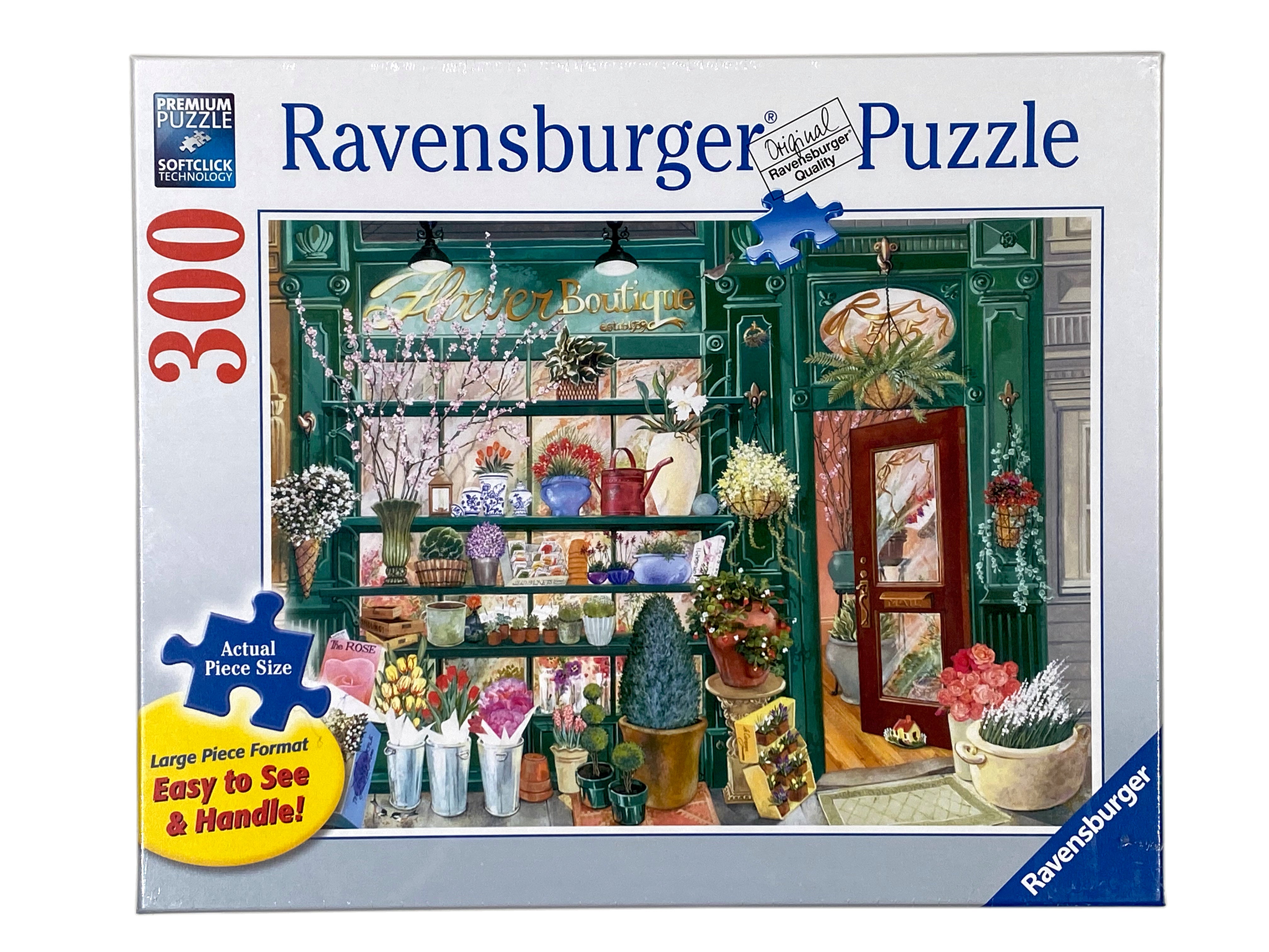 Flower Shop 300 Piece Large Format Puzzle    