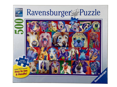 Hello Doggie 500 Piece Large Format Puzzle    
