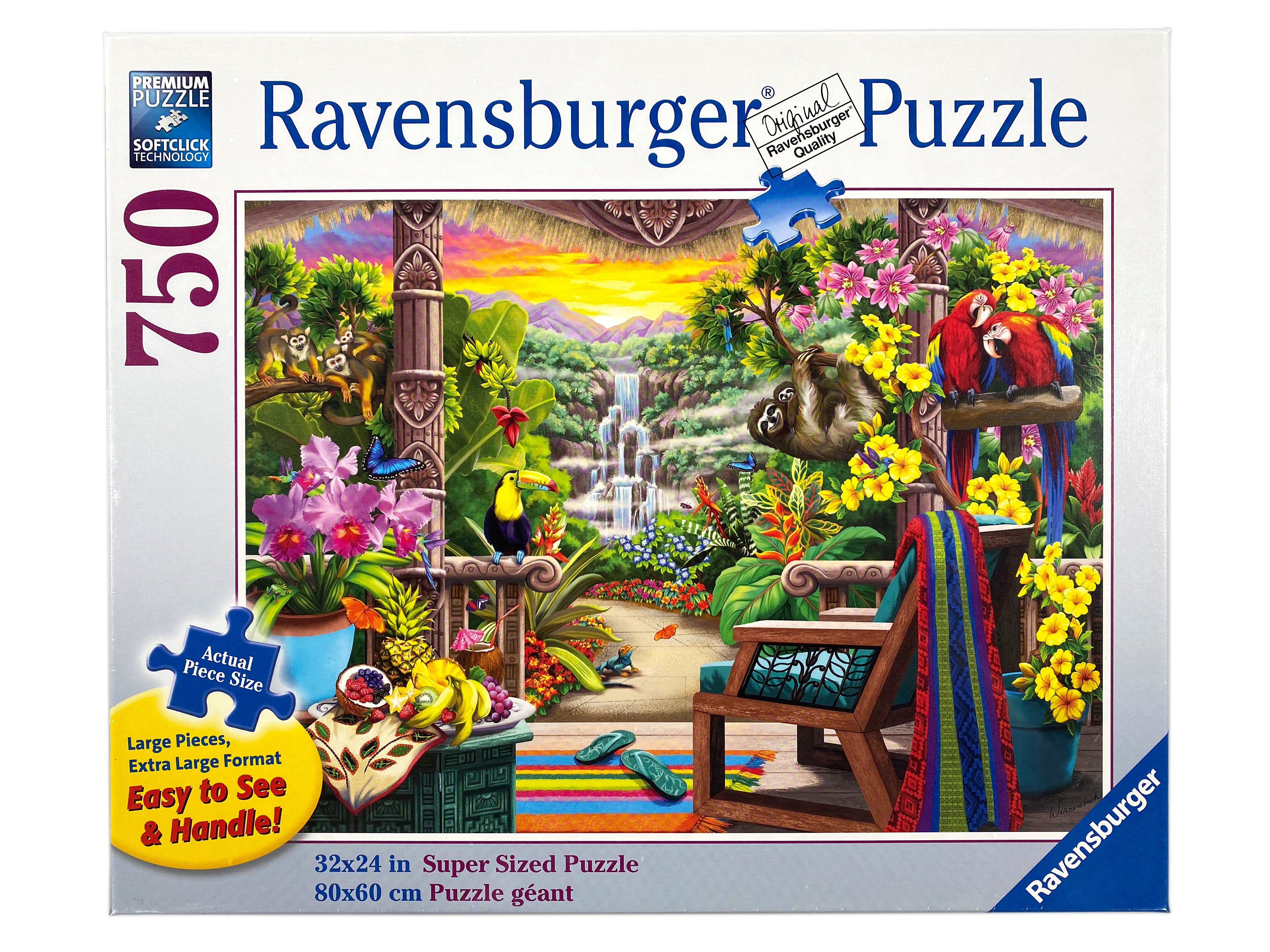 Tropical Retreat 750 Piece Large Format Puzzle    