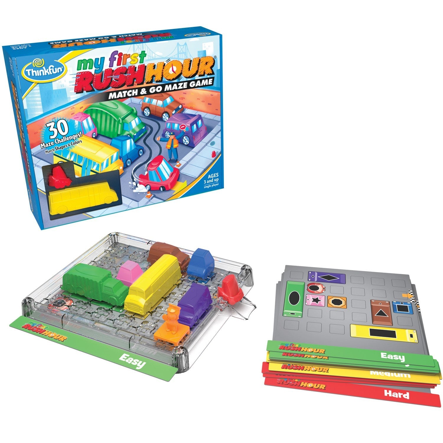 My First Rush Hour Match And Go Maze Game    