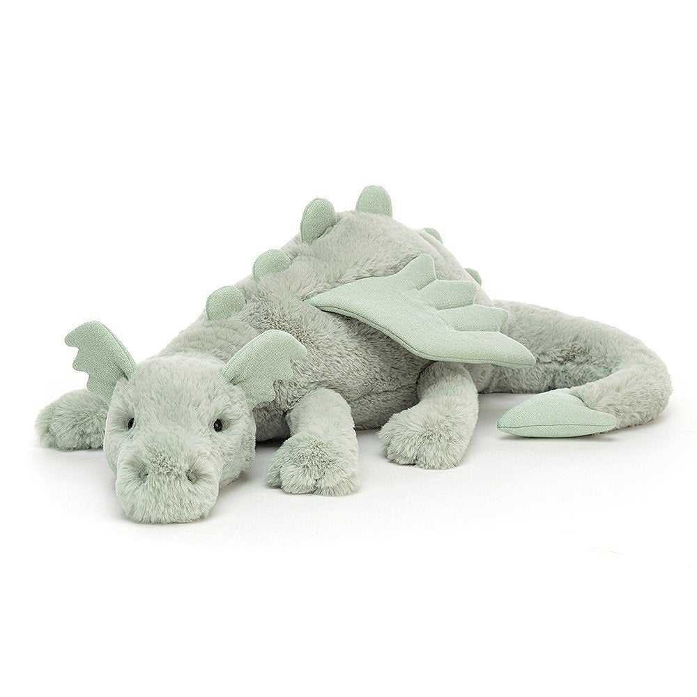 Jellycat Sage Dragon - Huge    