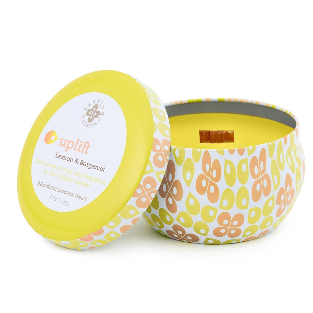 Root Candles Seeking Balance 4oz Spa Traveler - Uplift    