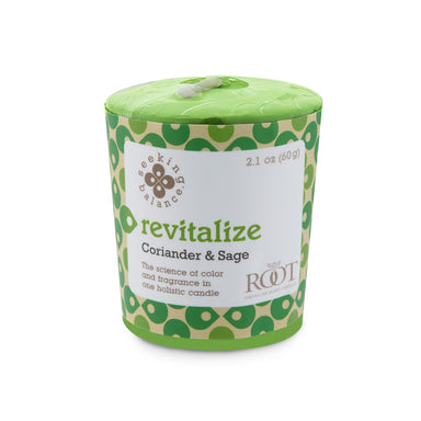 Root Candles Seeking Balance Votive - Revitalize    
