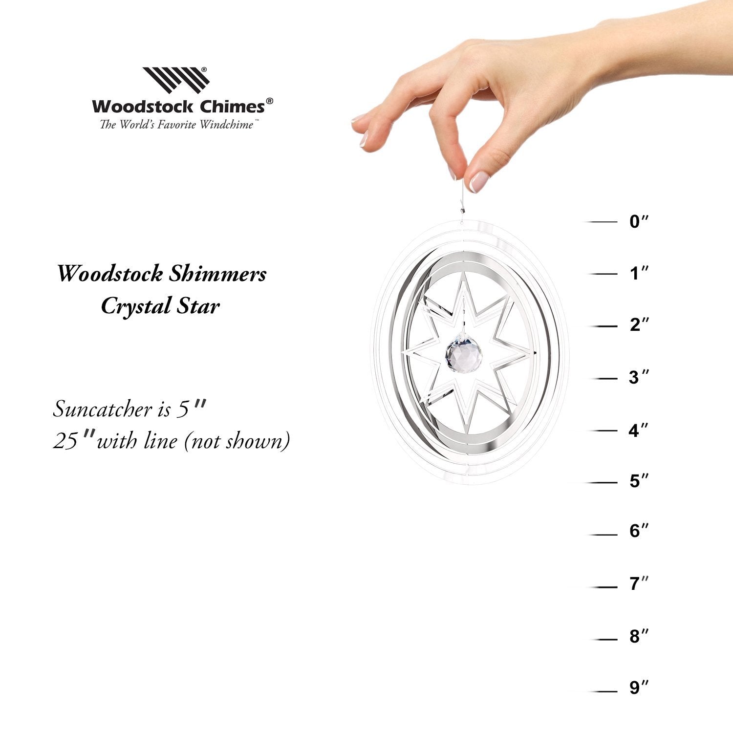 Woodstonck Crystal Shimmer - Star    