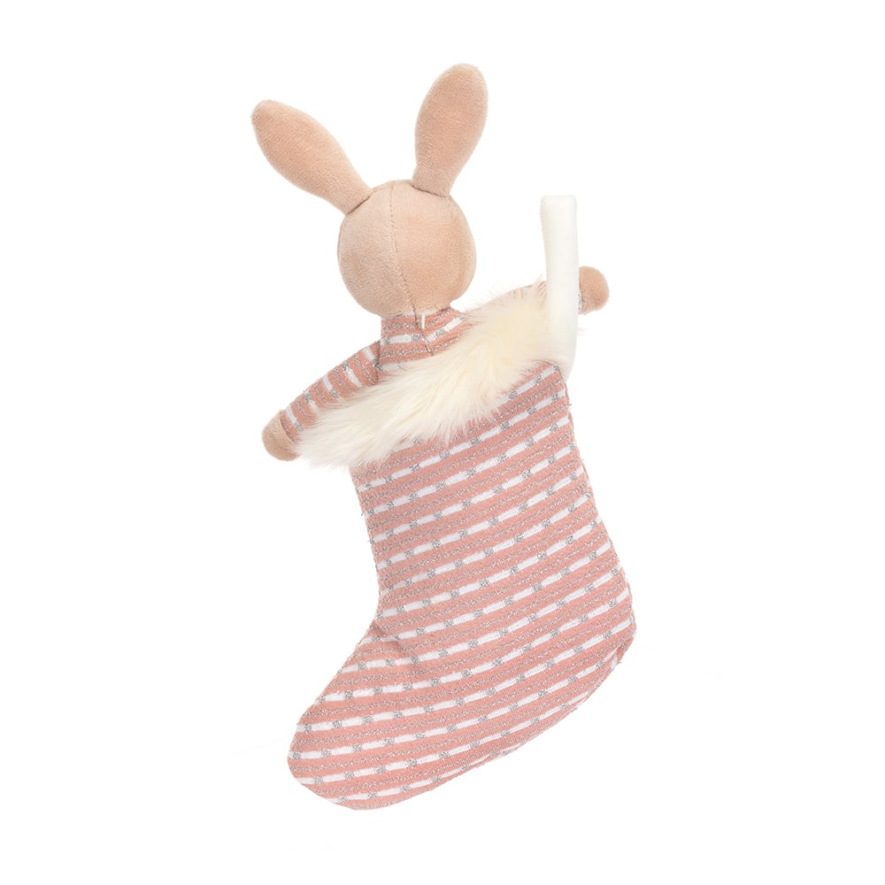 Jellycat Shimmer Stocking Bunny    