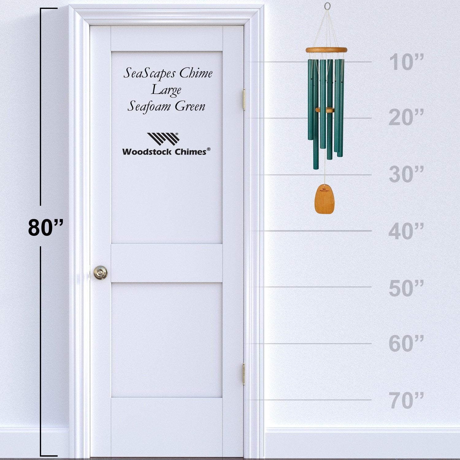 Seascapes Chime - Seafoam Green    