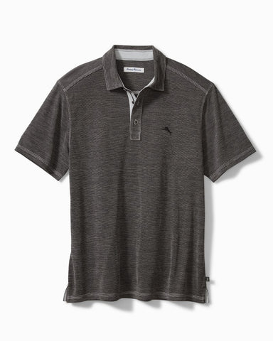 Tommy Bahama Paradiso Cove Polo Shirt Coal M  765200104018