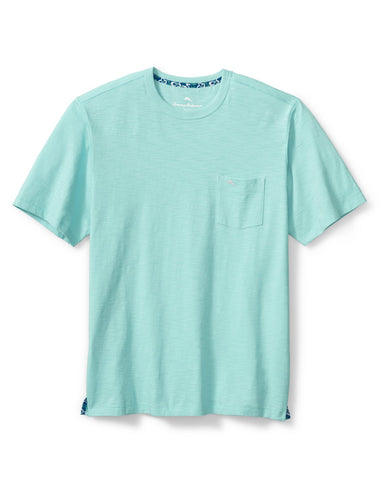 Tommy Bahama Bali Beach Crew T-Shirt Aqua Mist M  765200106241