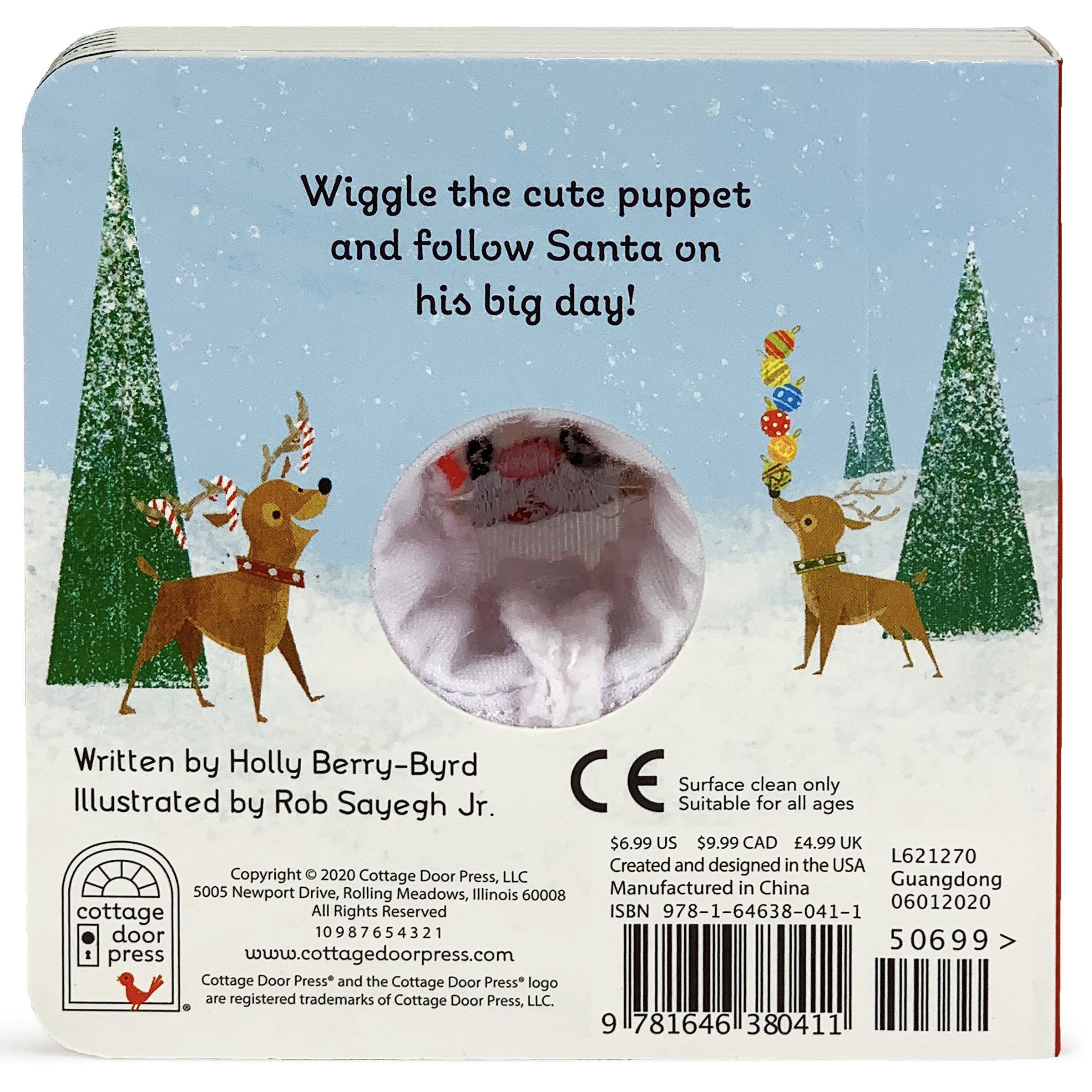 Santa's Big Day! - Finger Puppet Book    