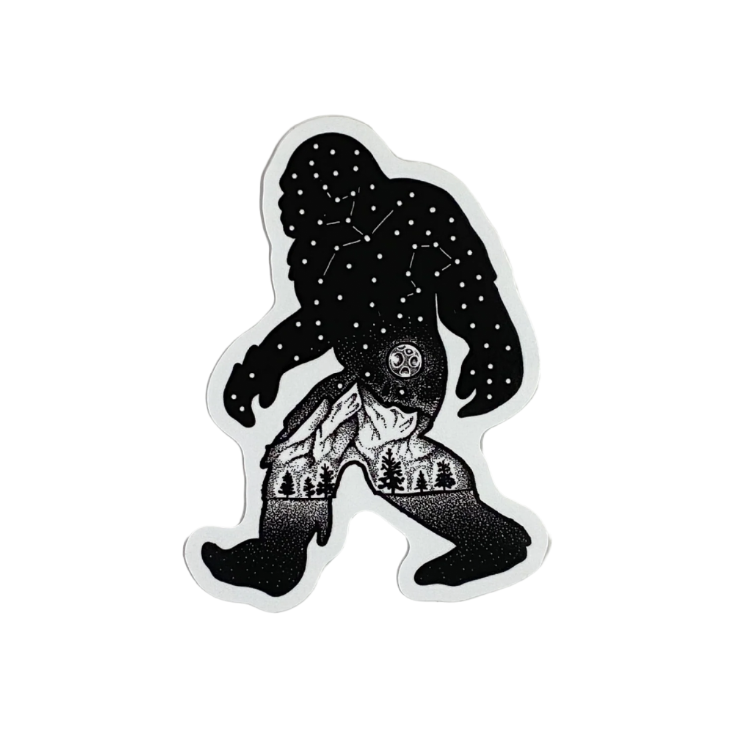 Sticker - Sasquatch Constellation    
