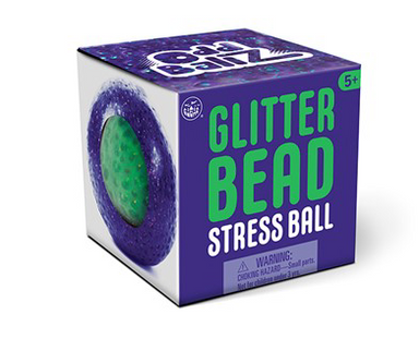 Odd Ballz Glitter Bead Ball - Assorted Colors    
