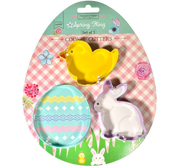 Spring Fling Set of 3 Cookie Cutters    