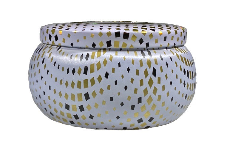 Voluspa 2 Wick Tin - Blanc De Blancs    