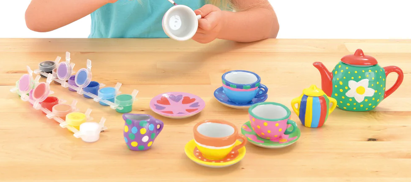 Paint A Tea Set    