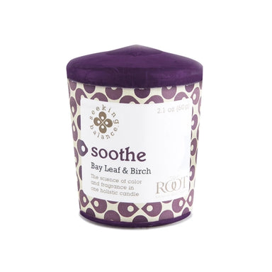 Root Candles Seeking Balance Votive - Soothe    