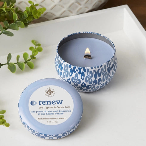 Root Candles Seeking Balance 4oz Spa Traveler - Renew    